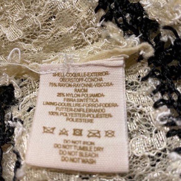 Free People Crochet/Lace Spaghetti Straps Midi Dress Black/Ivory Size XS - Picture 12 of 12